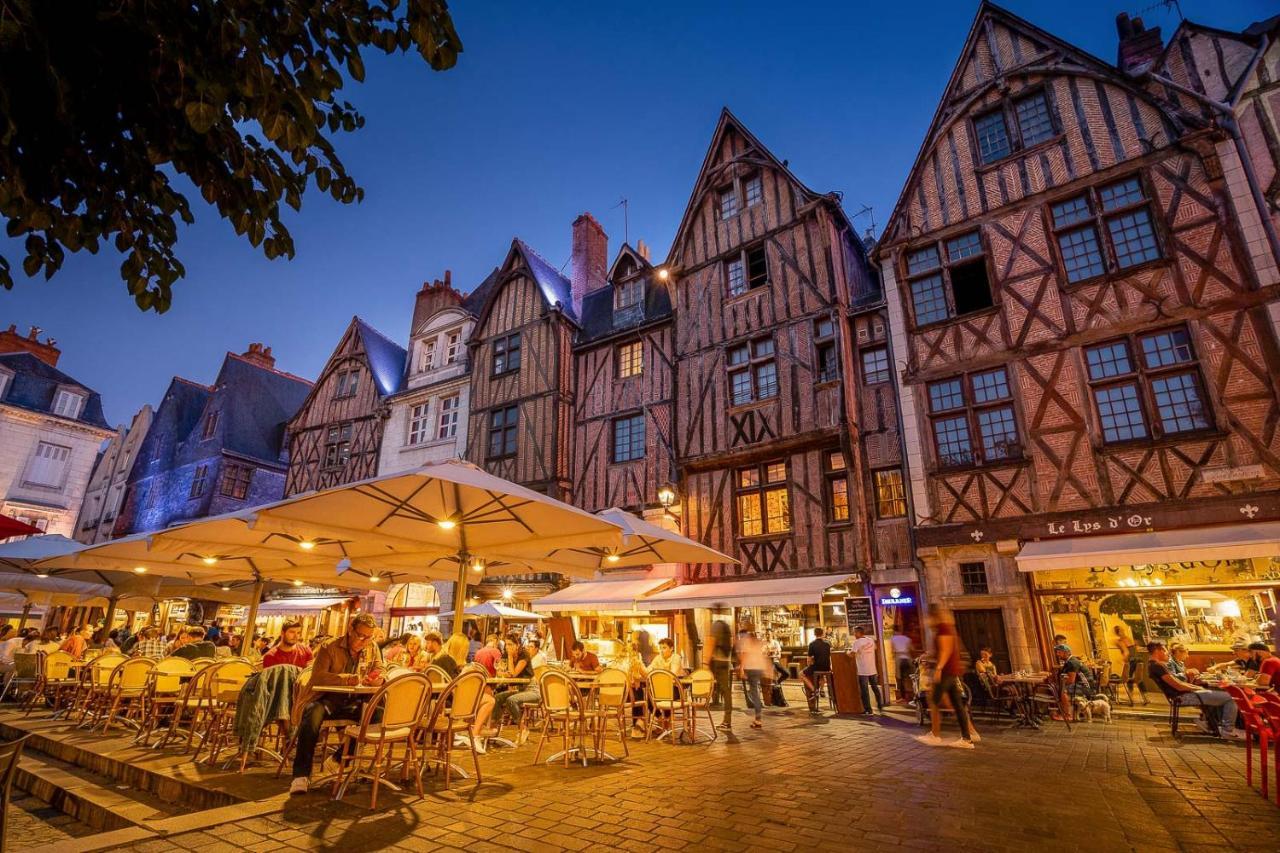 Maison Tourangelle Chic & Cosy Avec Cour Tours Eksteriør billede